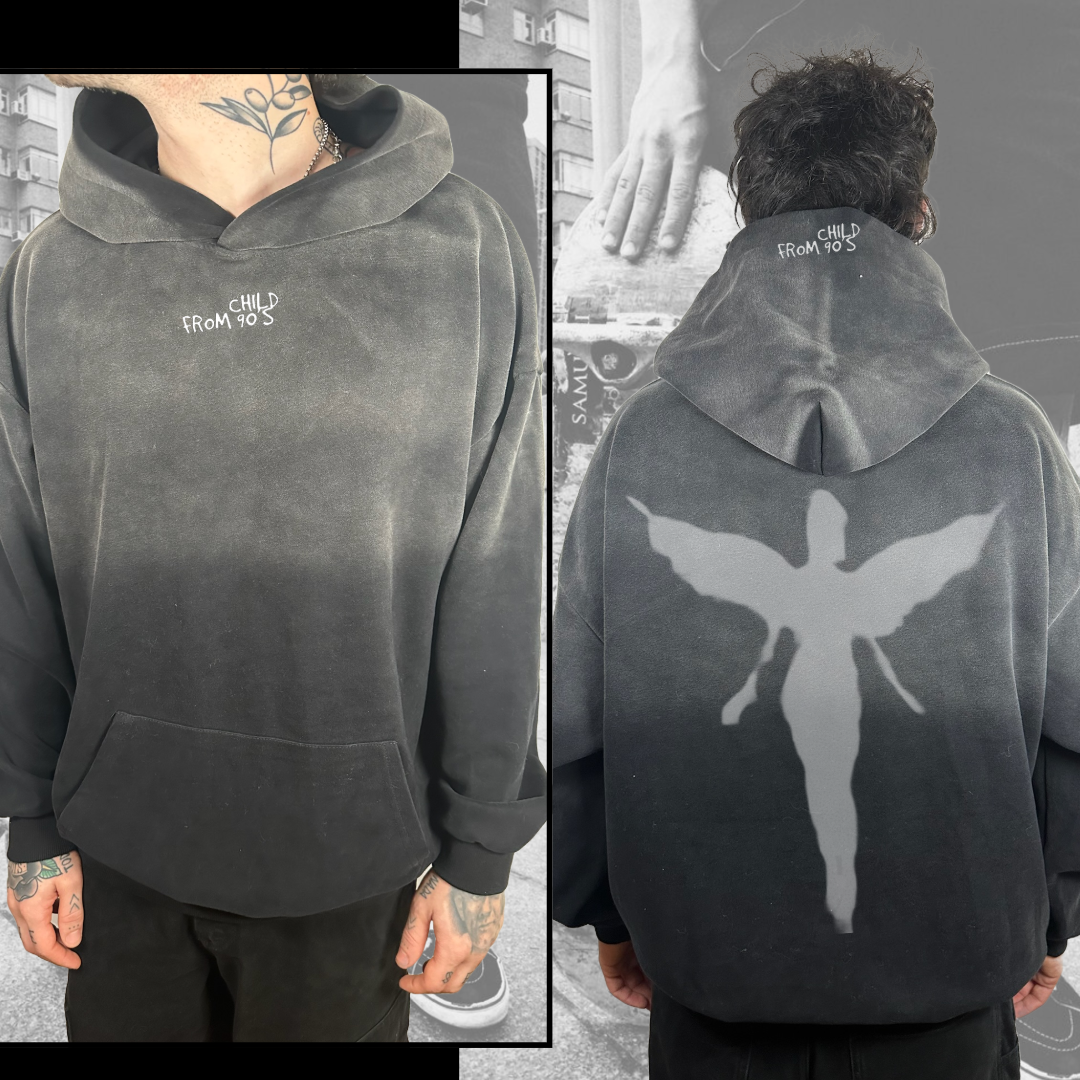 ‘Angels’ Tie-Die Hoodie