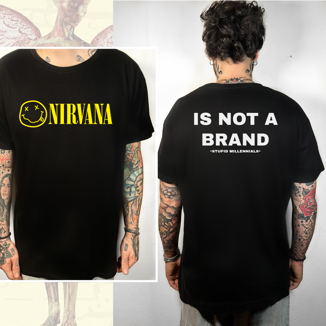 “Nirvana is not a Brand” Tee